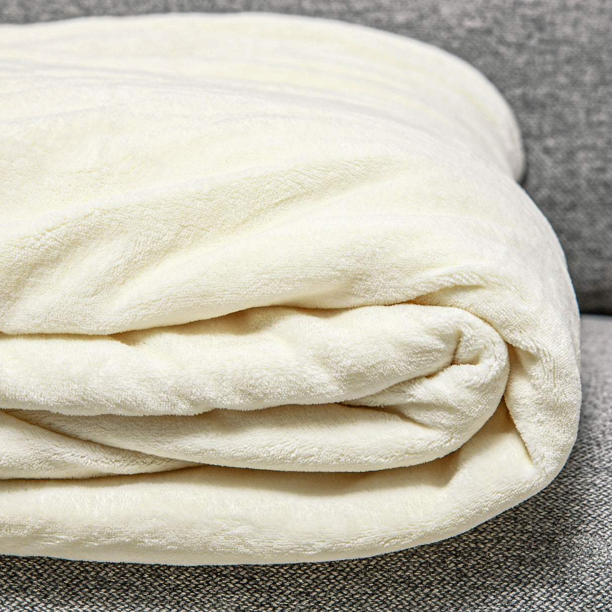 easycomfort easycomfort coperta double face in flanella 220 gsm e sherpa 260 gsm per interno ed esterno 203x152x0 5 cm crema