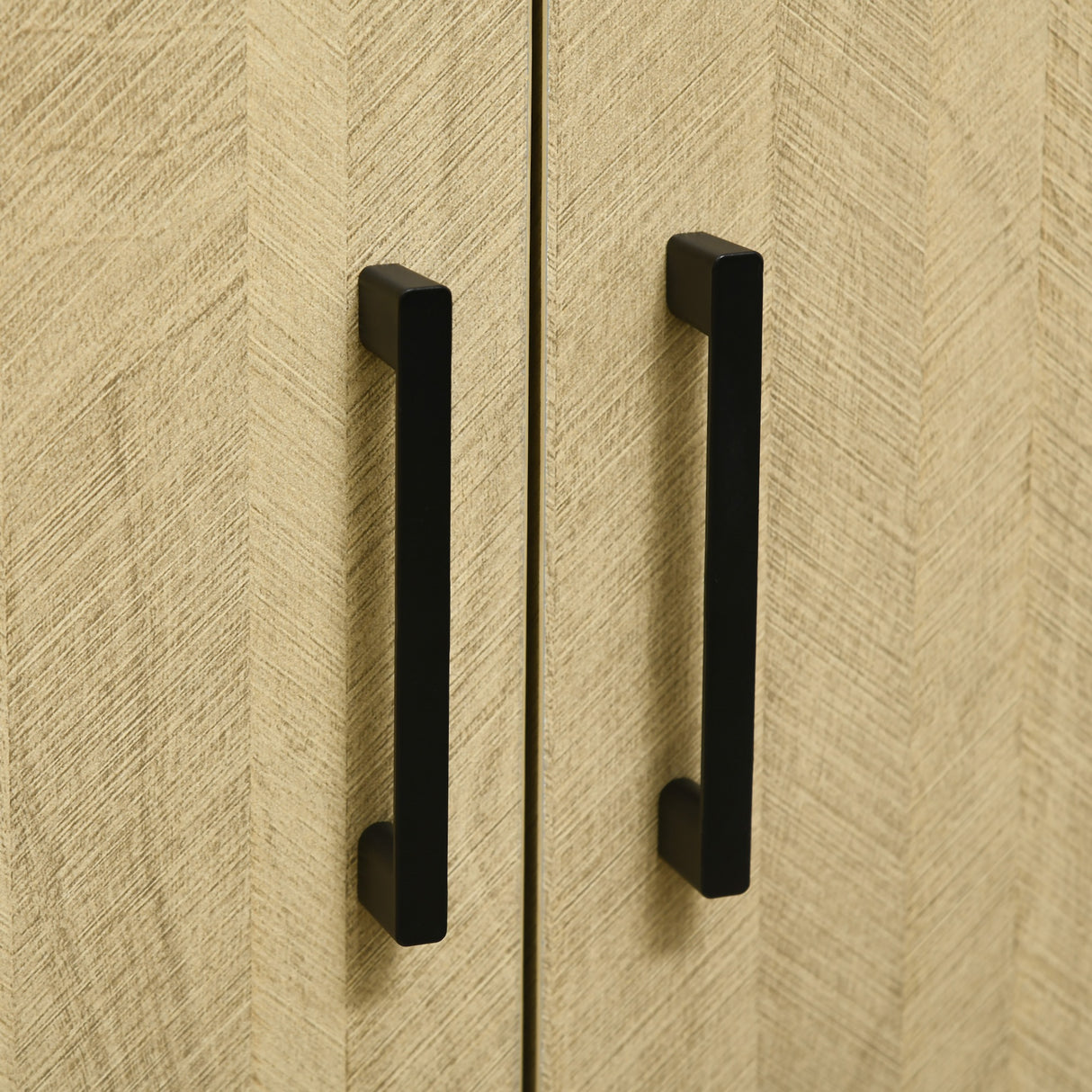 easycomfort easycomfort credenza da cucina in truciolato e metallo con 6 ripiani aperti e armadietto a 2 livelli 76x40x179 cm