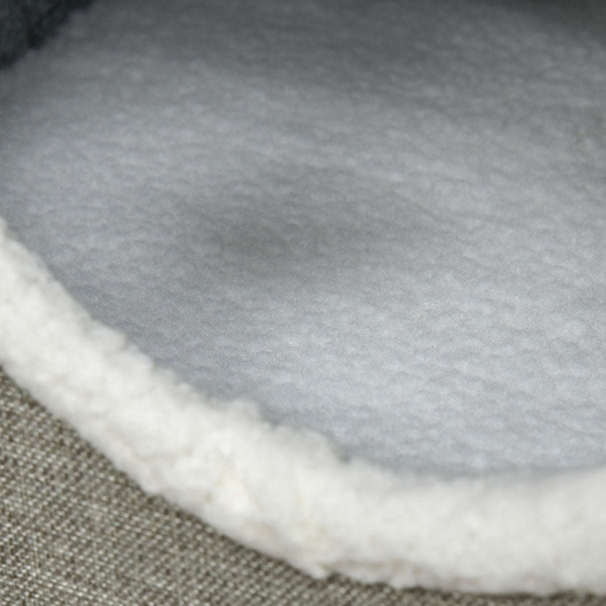 easycomfort easycomfort cuccia per gatti pieghevole e portatile casetta per gatti con pannello tiragraffi 2 cuscini e pallina in peluche e tessuto grigio