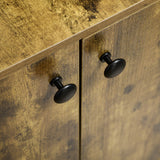 easycomfort easycomfort mobile porta lettiera per gatti in stile industriale con tiragraffi 91x52x49 5cm marrone