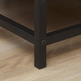 easycomfort easycomfort mobiletto moderno da soggiorno a coste con cassetto 2 armadietti e 2 ripiani aperti 75x40x120 cm