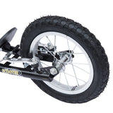 easycomfort easycomfort monopattino per bambini con manubrio regolabile in acciaio e plastica 135x58x92 100cm nero