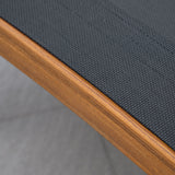 easycomfort easycomfort sdraio da giardino schienale regolabile in 3 posizioni e poggiatesta 180x56x72cm