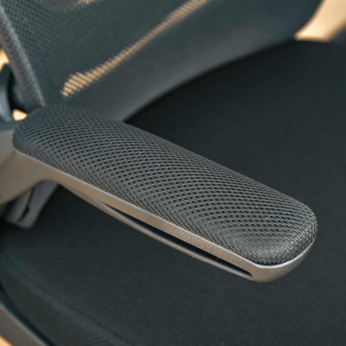 easycomfort easycomfort sedia da ufficio ergonomica poltrona girevole altezza regolabile e braccioli sollevabili 58 5x58x94 5 103 5cm nero