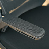 easycomfort easycomfort sedia da ufficio ergonomica poltrona girevole altezza regolabile e braccioli sollevabili 58 5x58x94 5 103 5cm nero