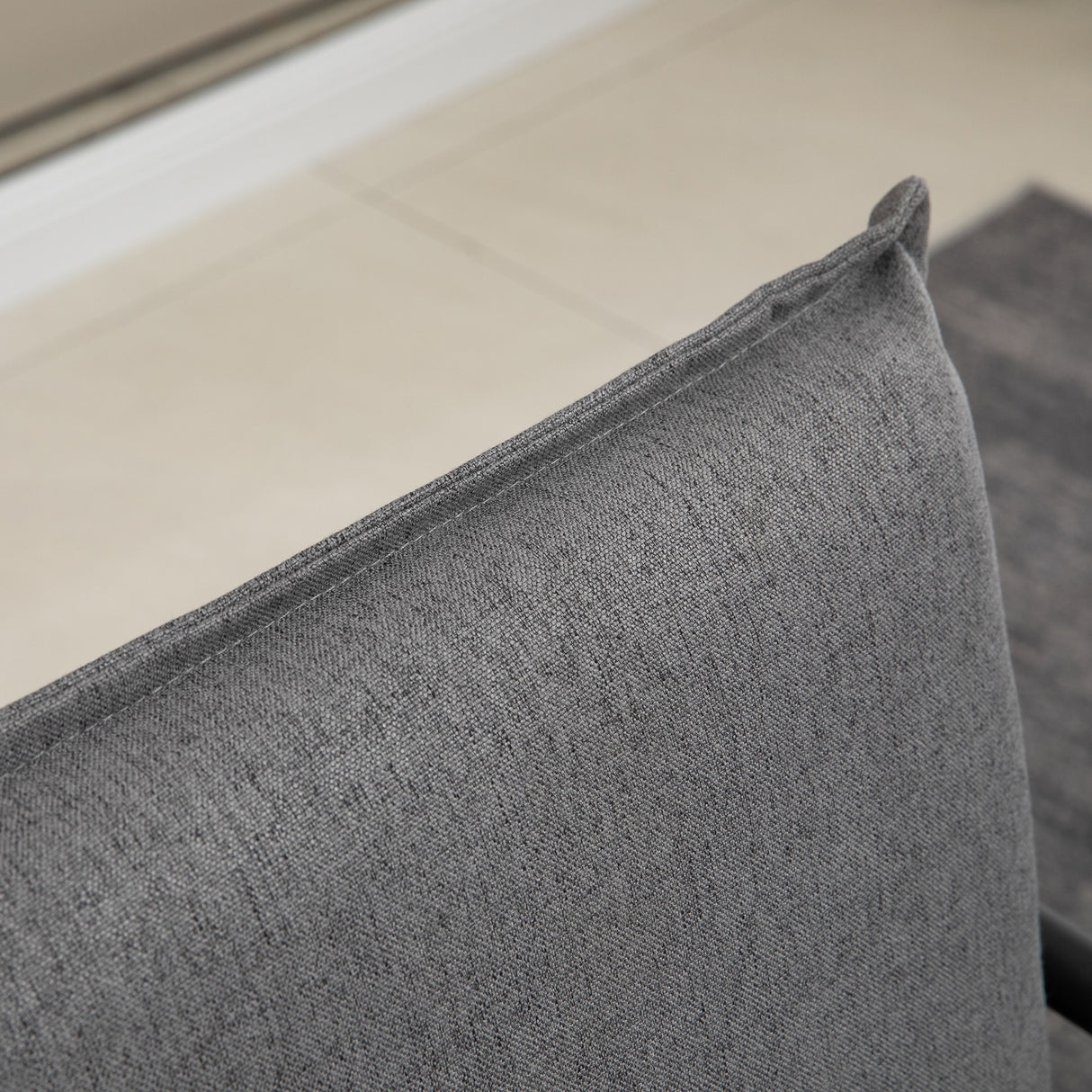 easycomfort easycomfort sedia moderna per soggiorno e camera da letto con braccioli seduta imbottita e tessuto effetto lino 65 5x85x85 cm