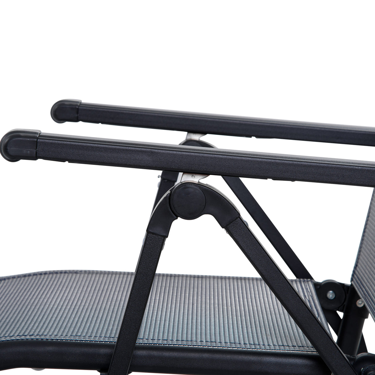 easycomfort easycomfort sedia sdraio da giardino zero gravity set 2 pezzi con schienale regolabile su 9 posizioni e cuscini 65x70x111cm grigio