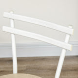 easycomfort easycomfort sedie e tavolo da pranzo set 3 pezzi con 2 sedie e tavolo ovale con ripiano in mdf e acciaio