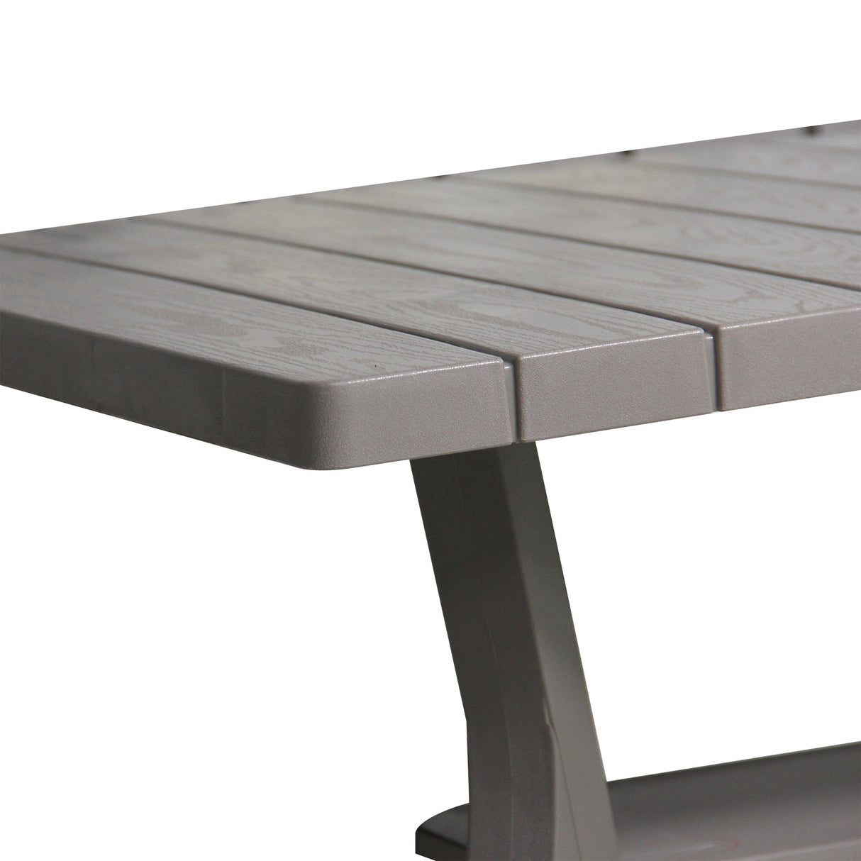 easycomfort easycomfort set tavolino e sedie adirondack da giardino ed esterno grigio e nero