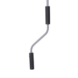 easycomfort easycomfort tenda avvolgibile parasole con manovella installazione a muro o soffitto 120x200cm grigio