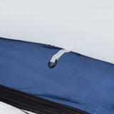 easycomfort easycomfort tenda da campeggio 6 8 persone 4 porte a cerniera borsa e gancio 350x350x230cm bianca e blu