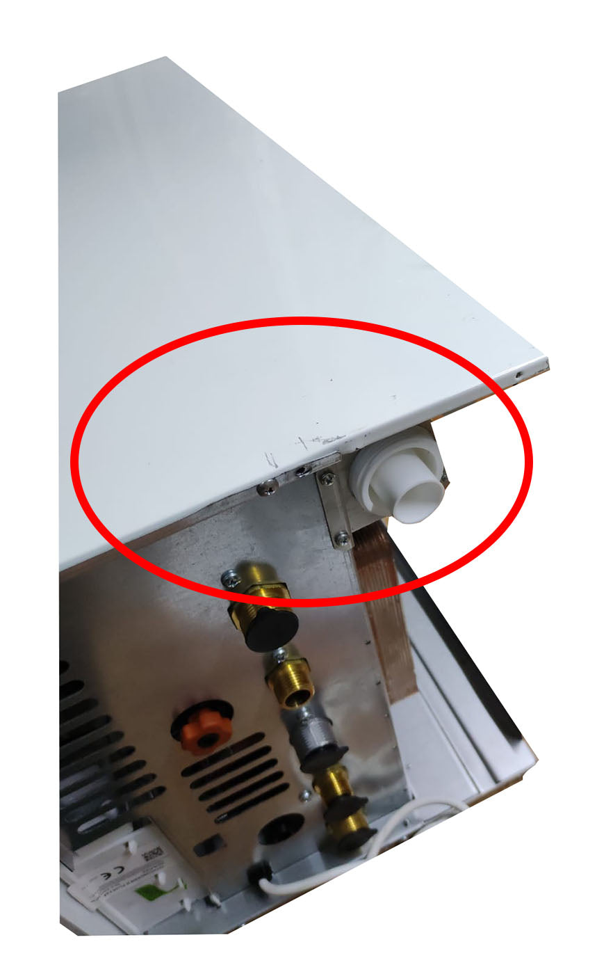 ferroli area occasioni caldaia a condensazione ferroli divacondens d plus f24 metano low nox completa di kit scarico fumi new erp 1